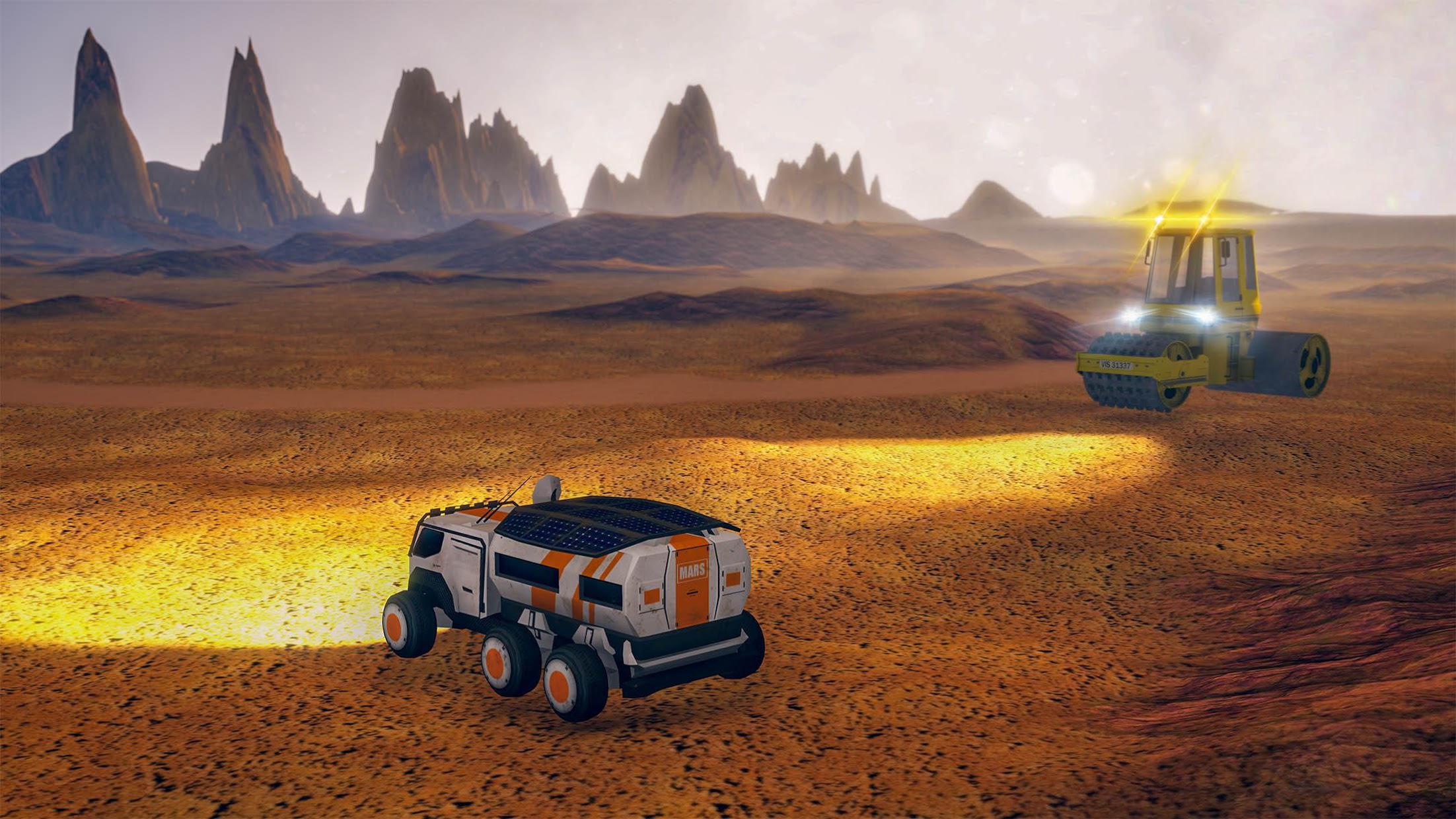 太空殖民地建筑模拟器 3D: 火星城