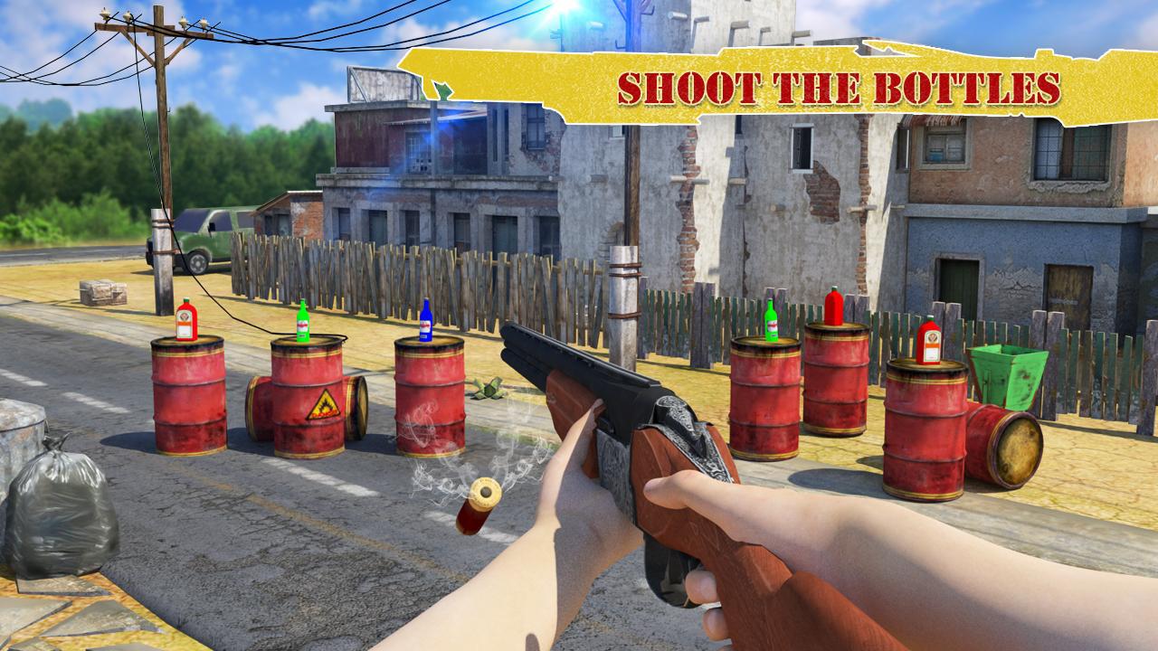 Bottle Shooter Game 3D