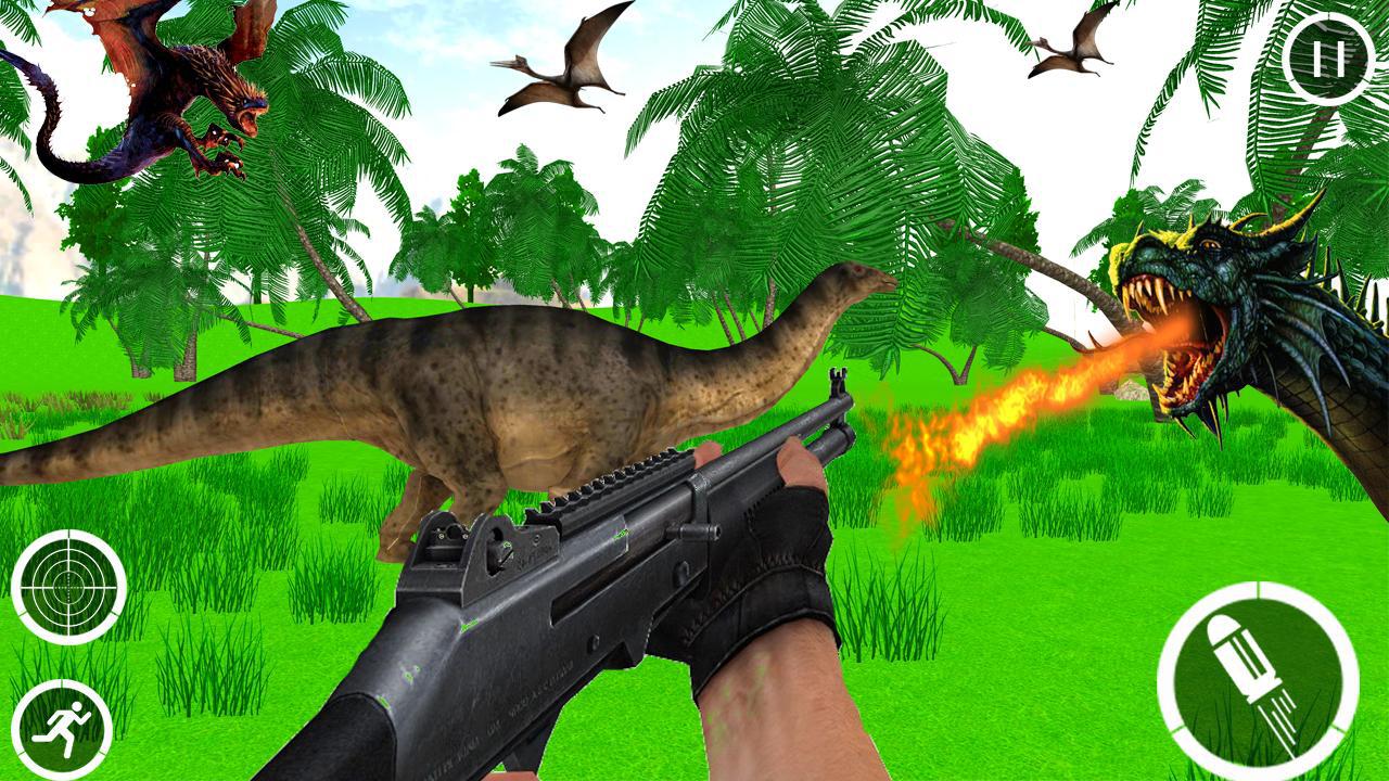 Dinosaur Shooting Hunting Arena:Dragon Game 2019_截图_5