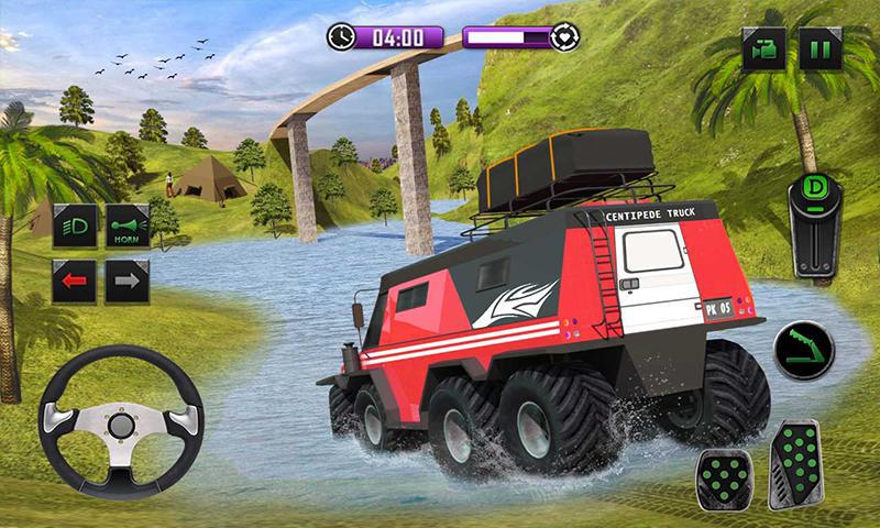 8×8 的自旋 轮胎 越野 泥浆运动员 卡车 模拟器 游戏 2018_游戏简介_图3