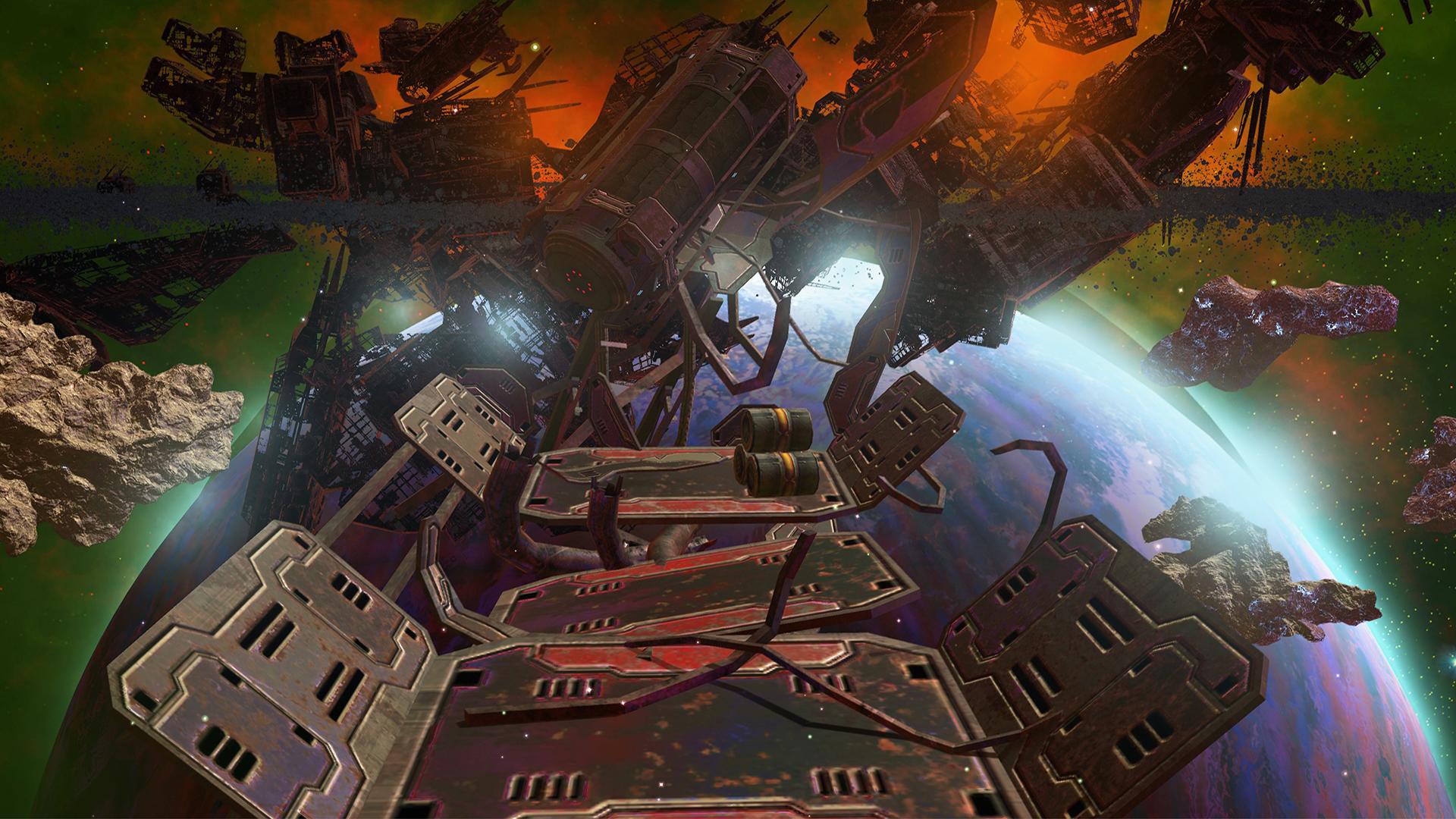 VR Roller Coaster: GALAXY 360 in Deep Space_截图_3