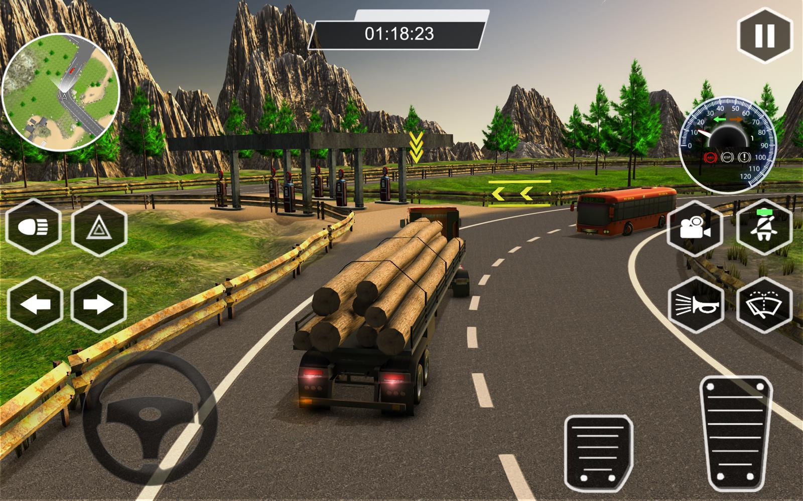 Dr. Truck Driver : Real Truck Simulator 3D_截图_4