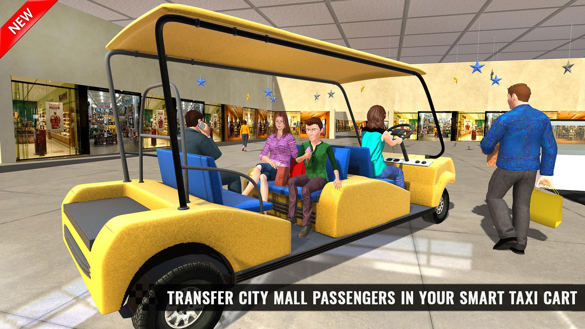 Shopping Mall Smart Taxi: Family Car Taxi Games_截图_3