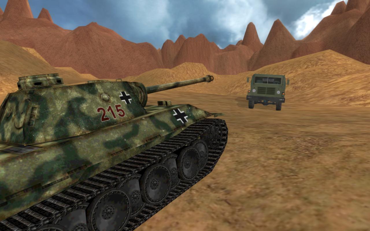 Tank Driving Simulator 3D