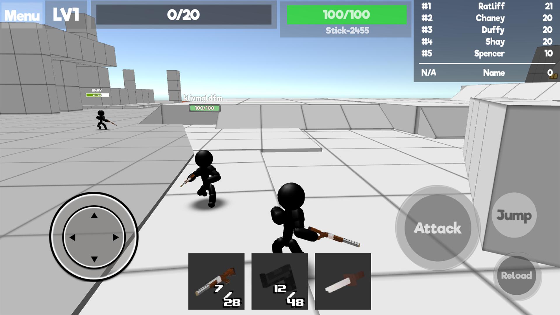 Stickman Unknown Battlegrounds_截图_5