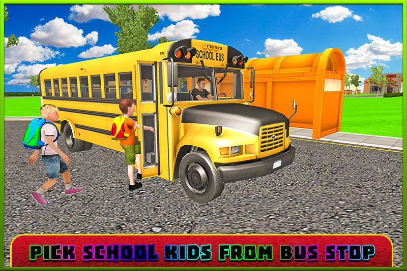 School Bus Coach Simulator 3D
