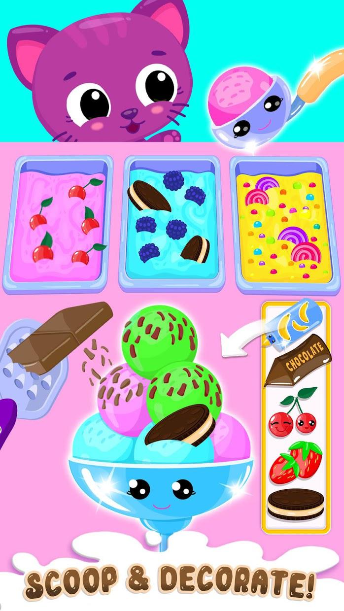 Cute & Tiny Ice Cream - DIY Frozen Pops for Pets_游戏简介_图4