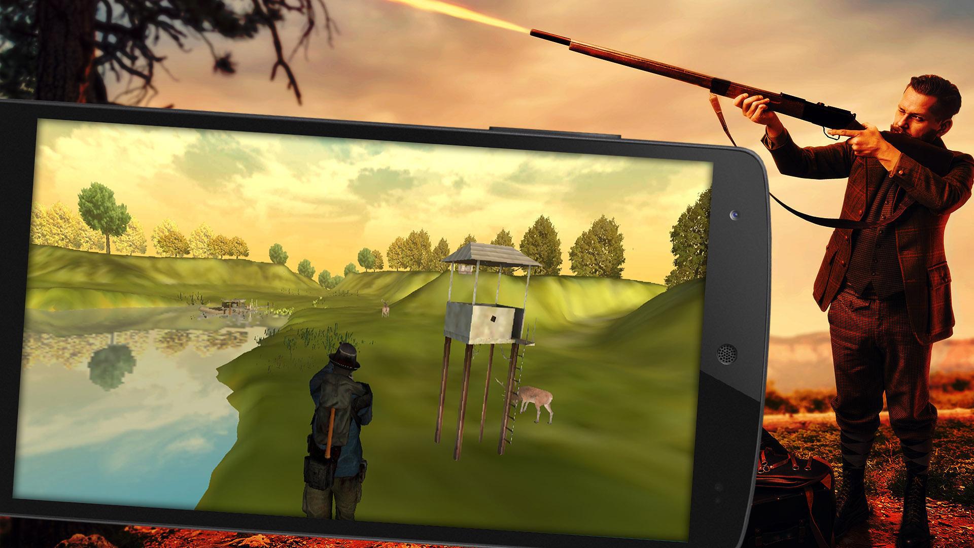 野生 鸭 猎人 3D -  真实 野生 狩猎 游戏_截图_5