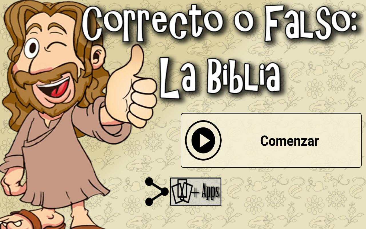 Correcto o Falso: La Biblia