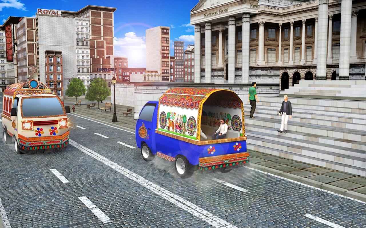 Real Van Driving Games 2019: Public Transport 3D_截图_3