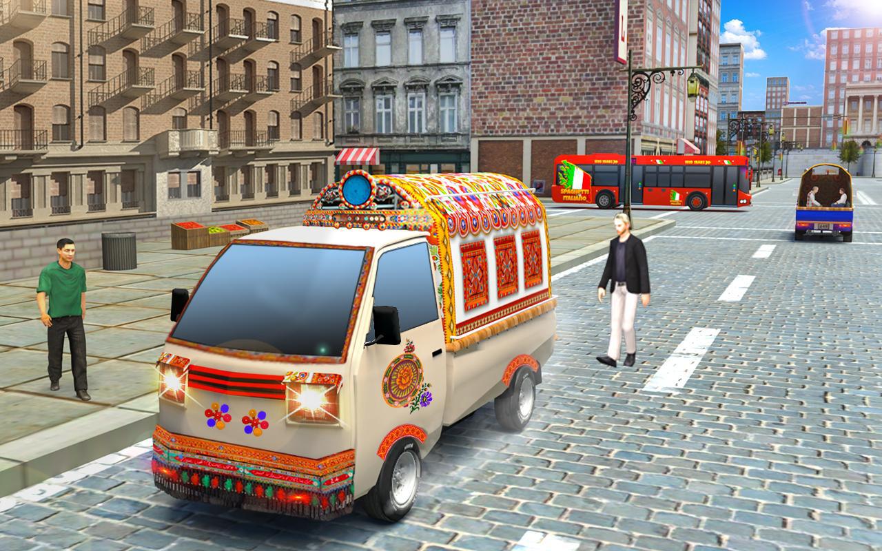 Real Van Driving Games 2019: Public Transport 3D_截图_4