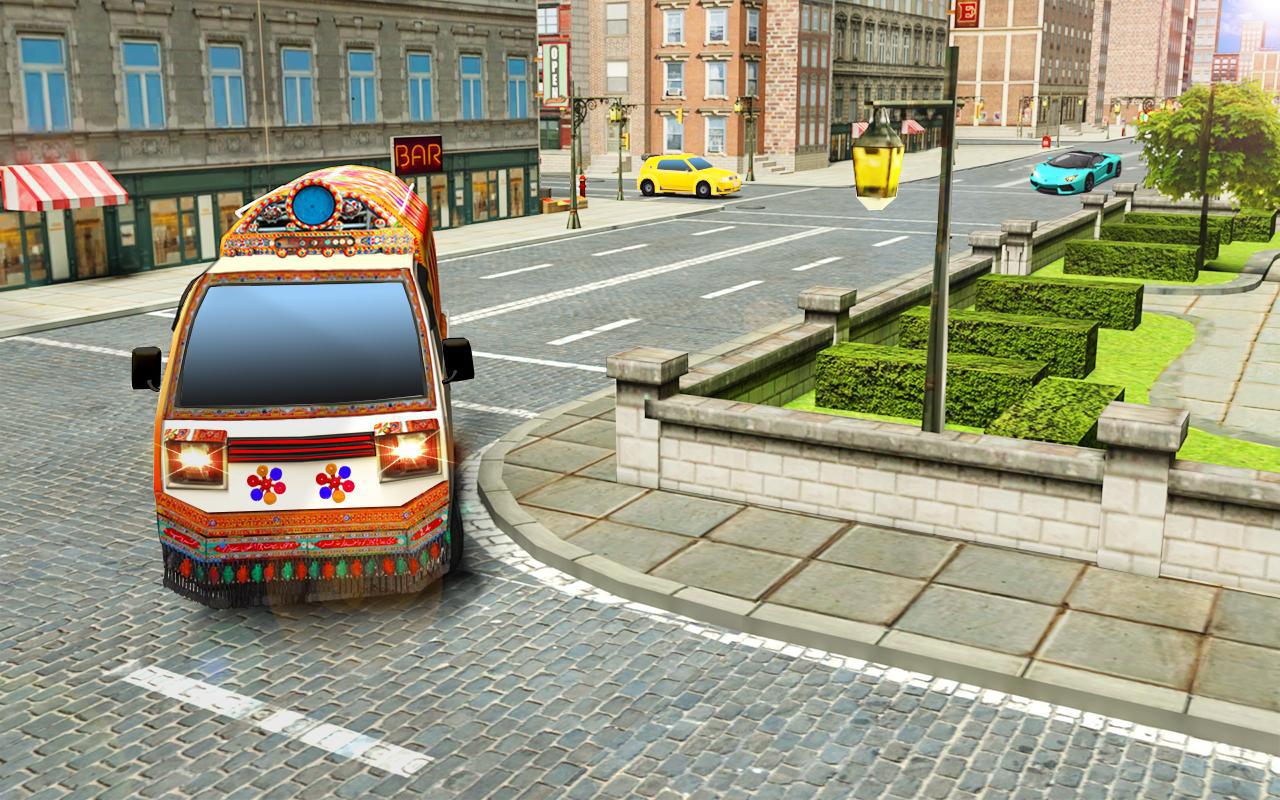 Real Van Driving Games 2019: Public Transport 3D_截图_5