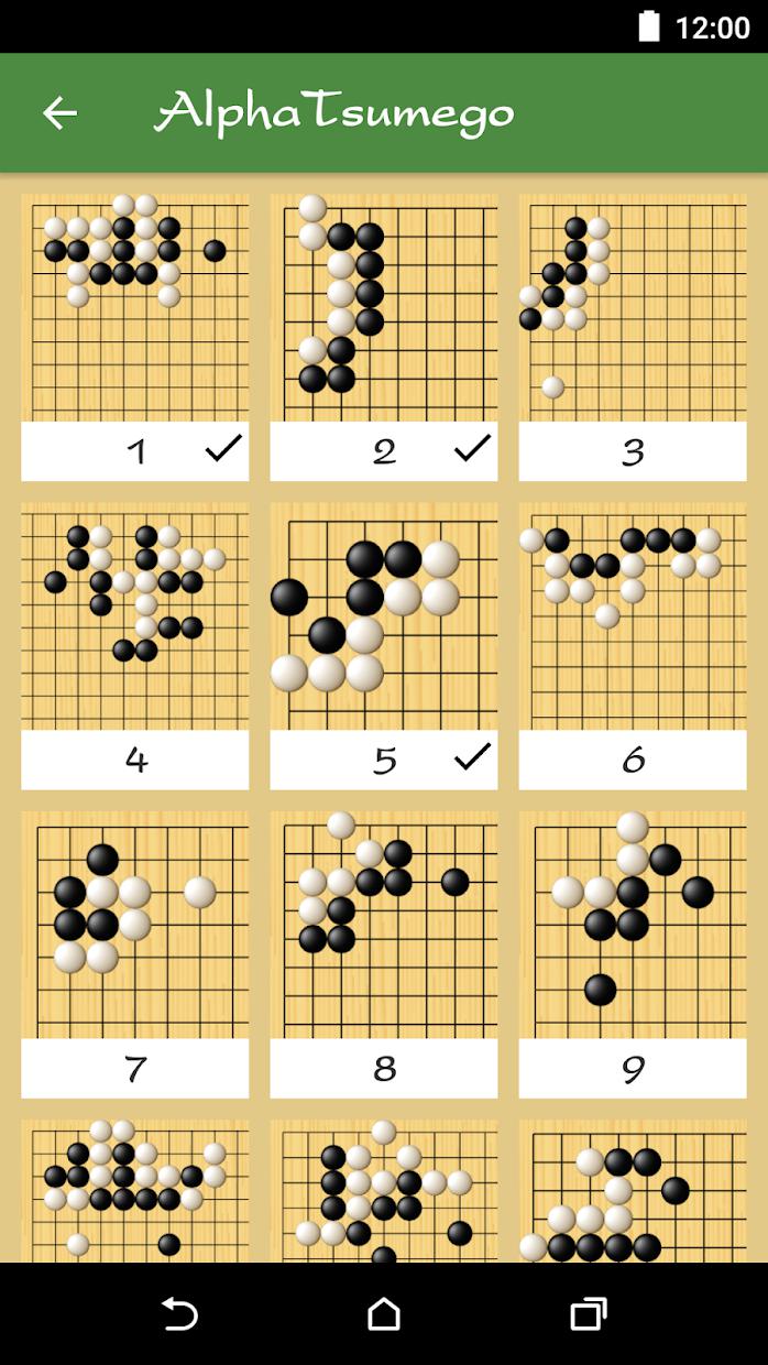 Alpha Tsumego - Go problems (Baduk, Weiqi)_截图_3