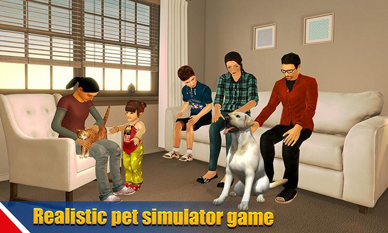 虚拟狗宠物猫家冒险家庭宠物游戏_截图_6