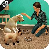 虚拟狗宠物猫家冒险家庭宠物游戏