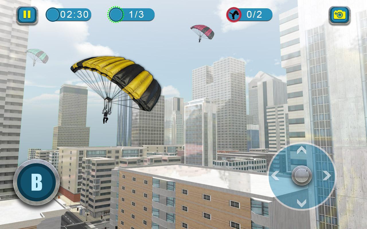 Wingsuit Simulator 3D - Skydiving Game_截图_3