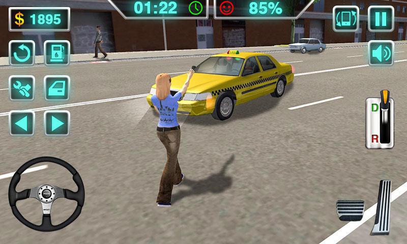 Taxi Diver 3D - Modern Taxi Drive Simulator 2019_游戏简介_图2