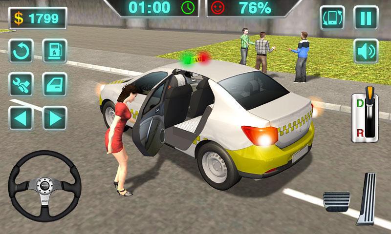 Taxi Diver 3D - Modern Taxi Drive Simulator 2019_游戏简介_图4