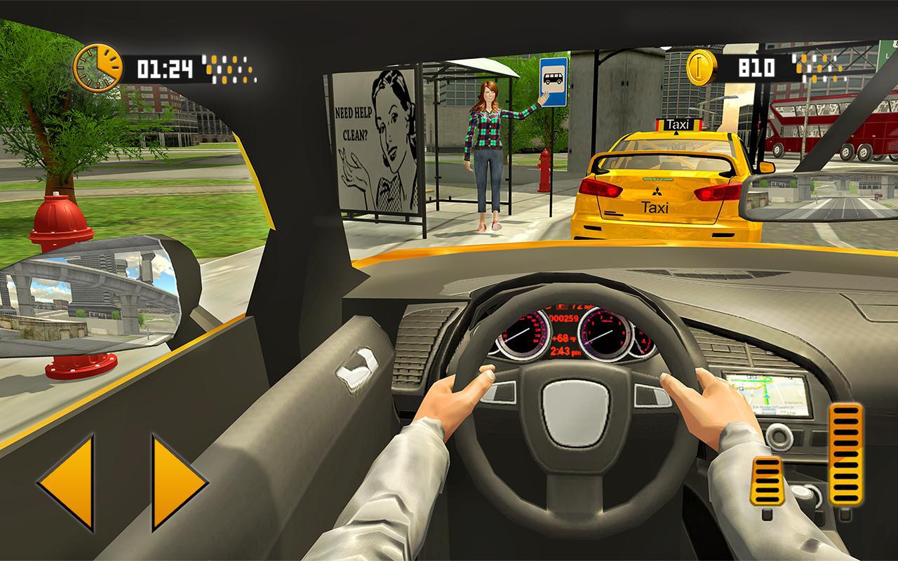 Taxi Driving Simulator Real Taxi Driver