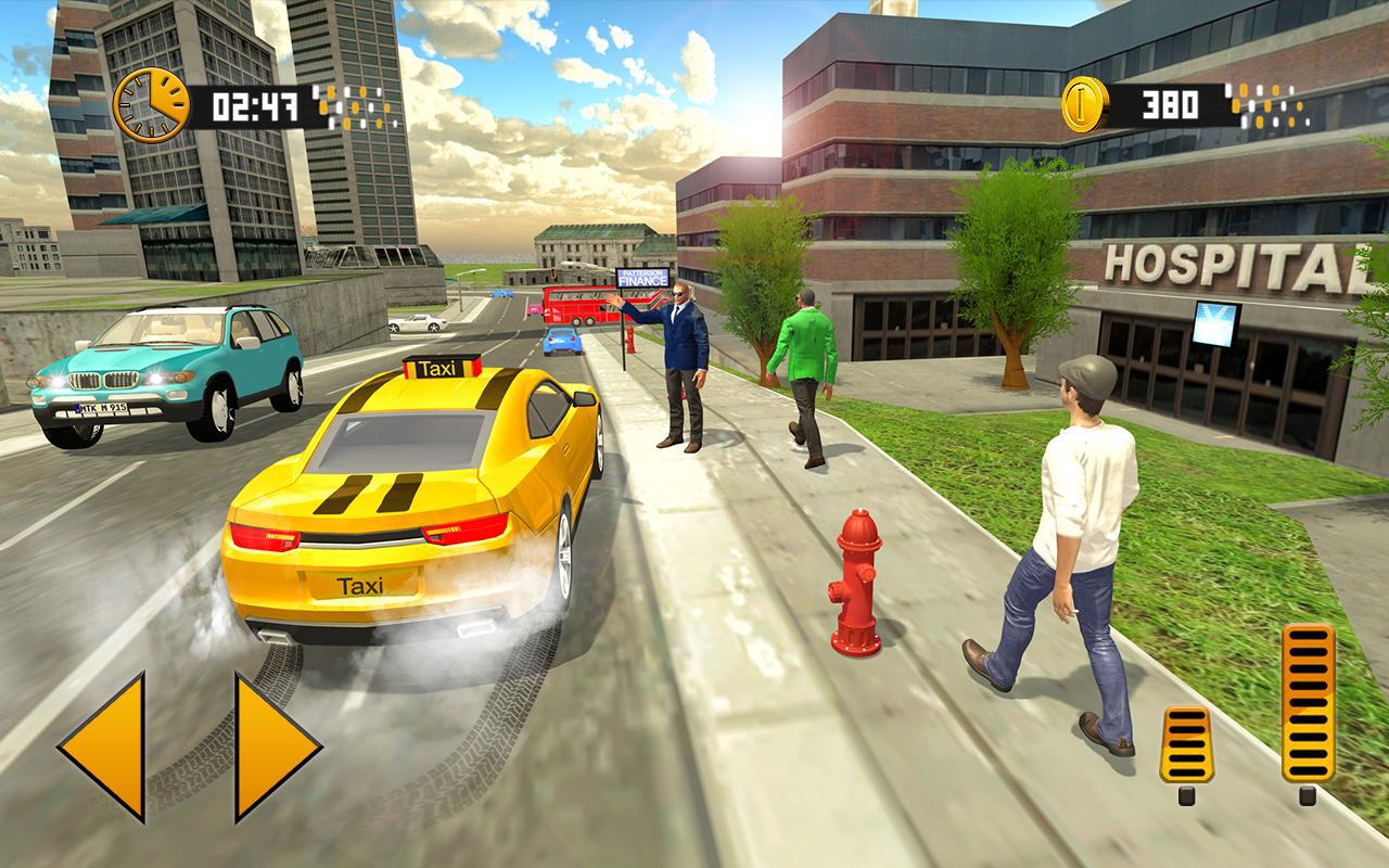 Taxi Driving Simulator Real Taxi Driver_游戏简介_图2