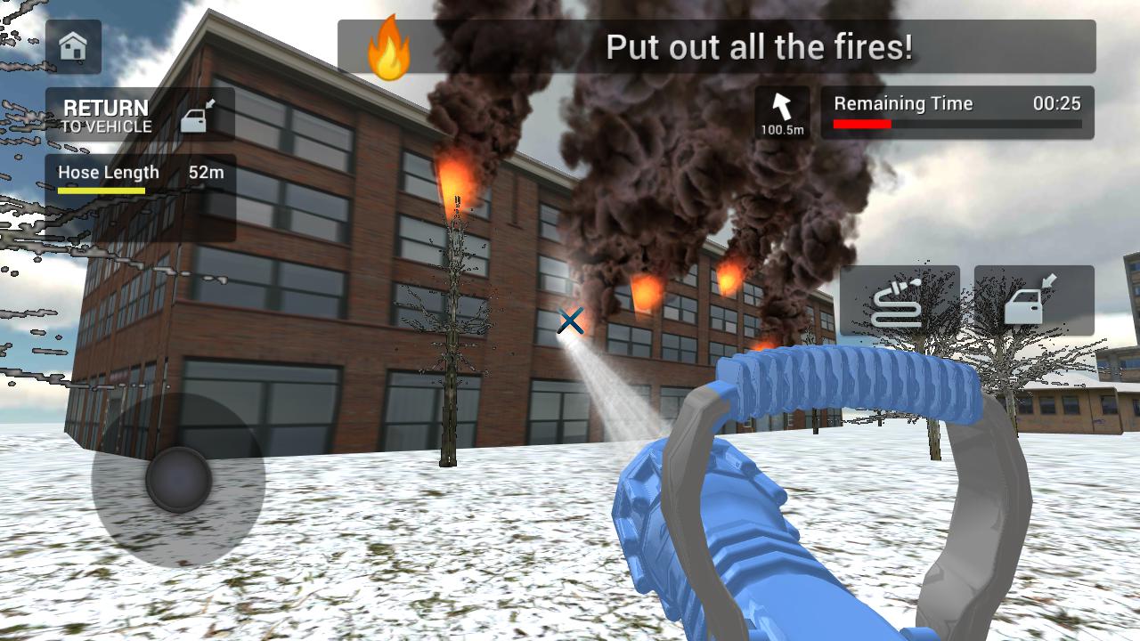 Fire Truck Rescue Simulator_截图_5