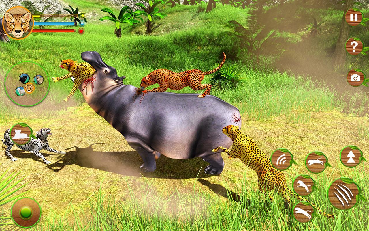 Cheetah Attack Simulator 3D Game Cheetah Sim_游戏简介_图2