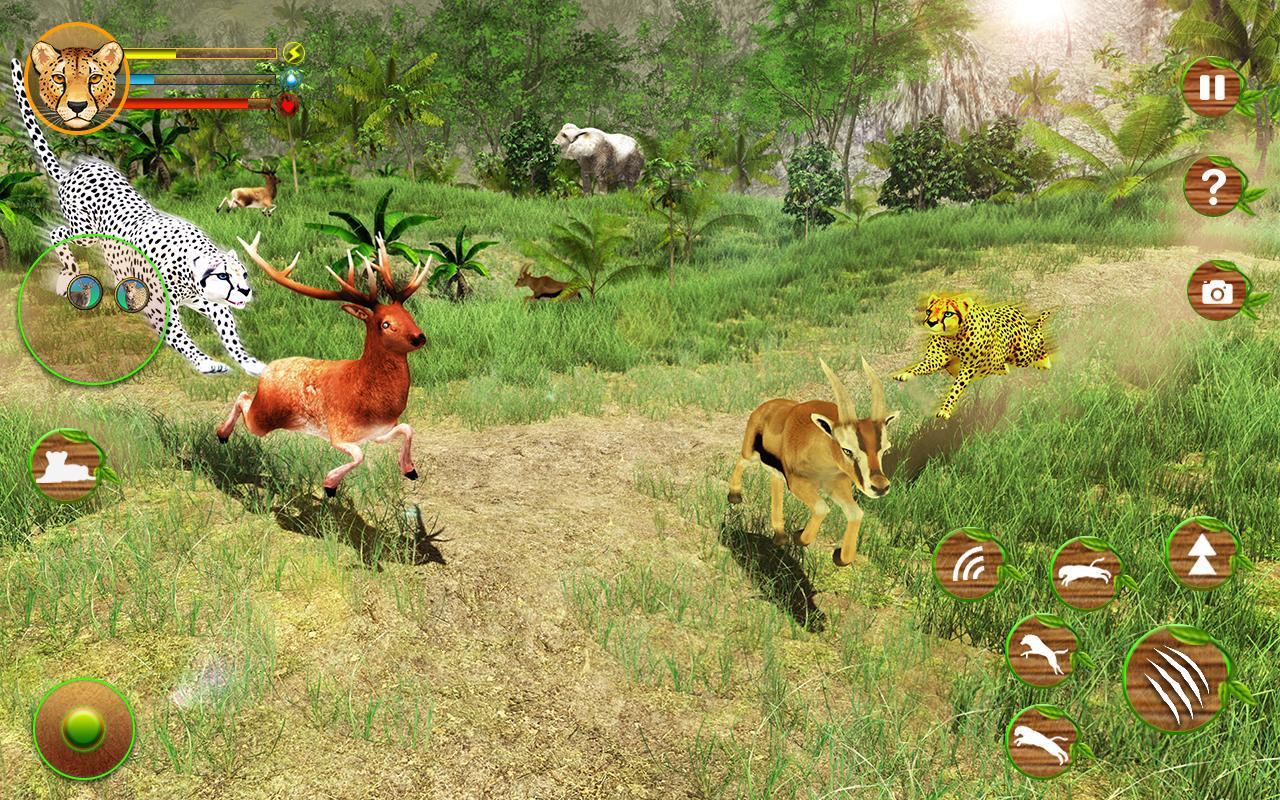 Cheetah Attack Simulator 3D Game Cheetah Sim_截图_4