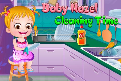 Baby Hazel Cleaning Time_截图_3