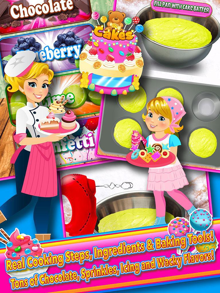 Candy Dessert Bakery Store - Make & Cook Bake Game_游戏简介_图4