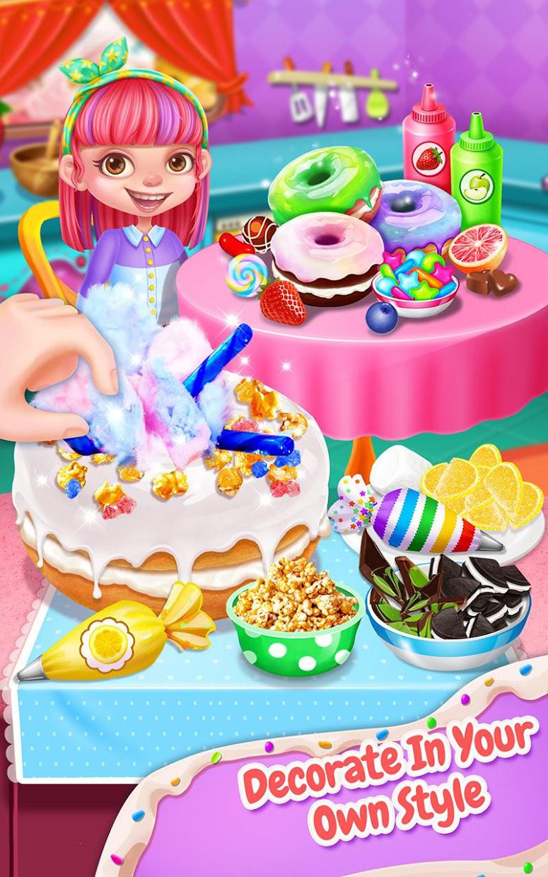 Sweet Donut Cake Maker_游戏简介_图2