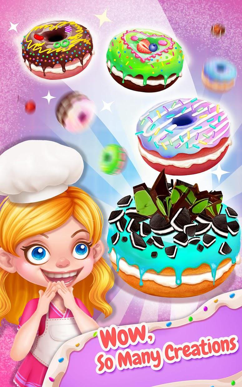 Sweet Donut Cake Maker_游戏简介_图3
