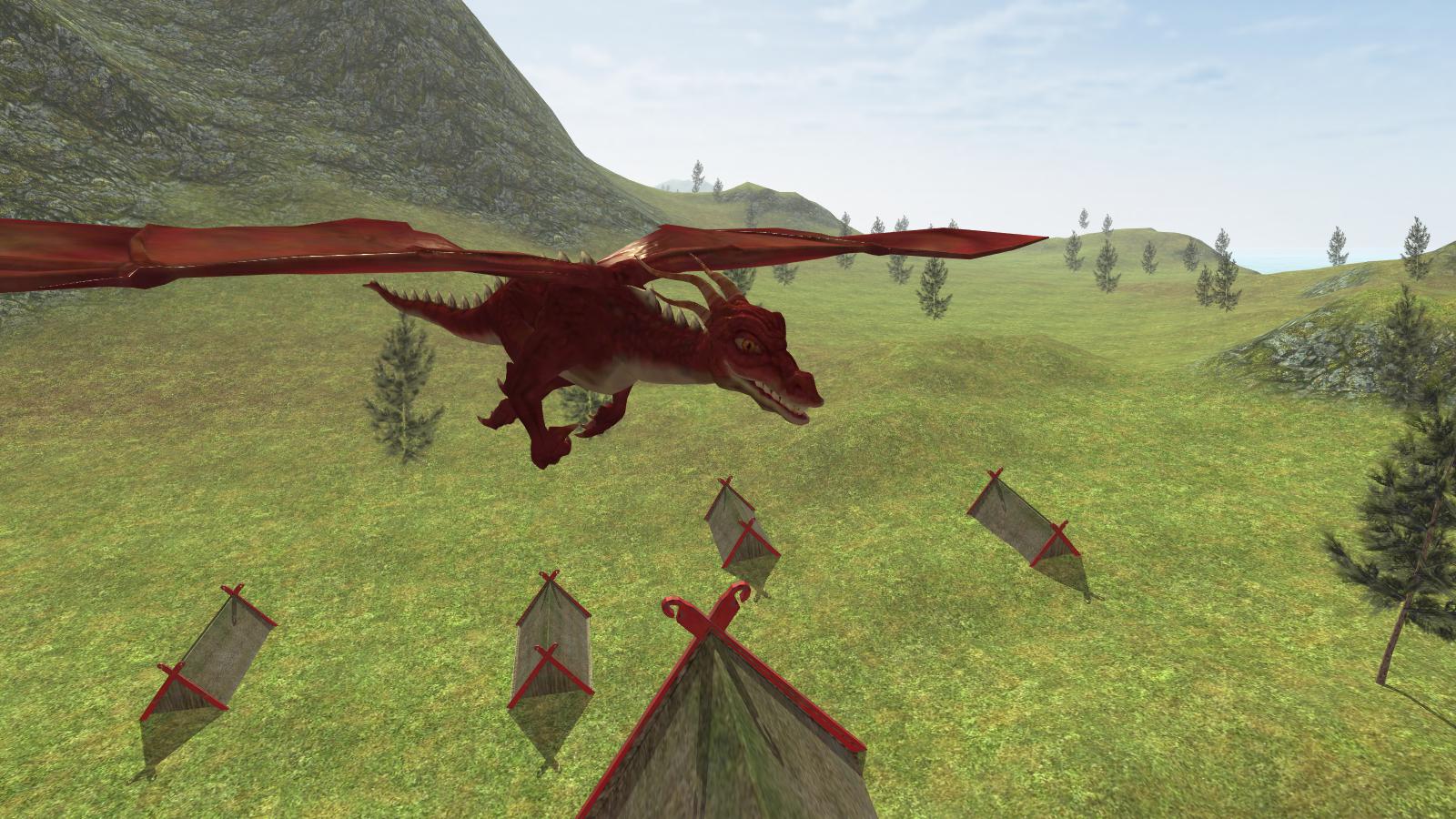 Flying Fire Drake Simulator 3D_游戏简介_图2