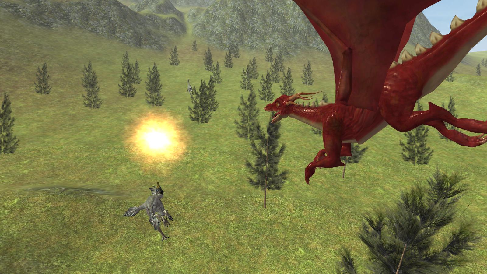Flying Fire Drake Simulator 3D_游戏简介_图4