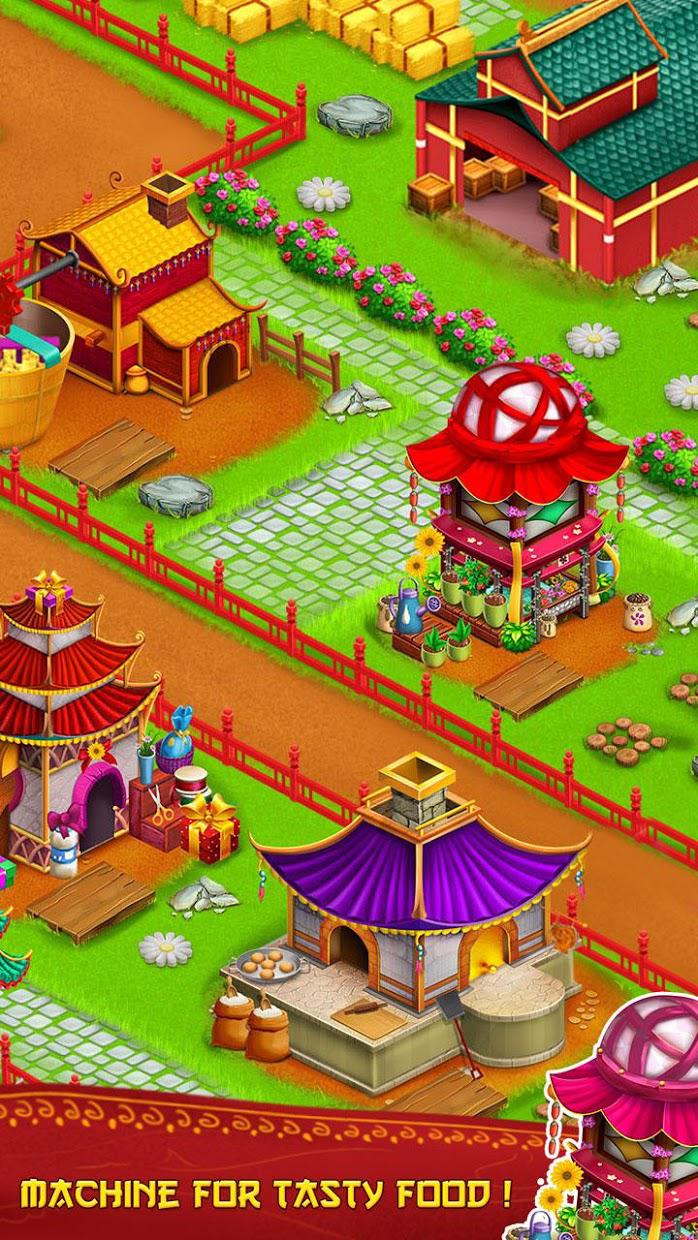 Asian Town Farmer : Build Big Offline Farm_游戏简介_图4