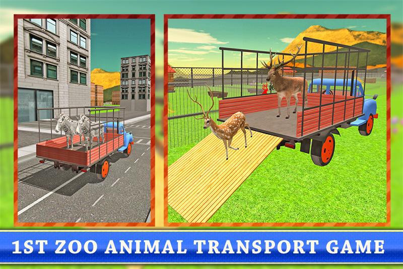 运输卡车：动物园里的动物_截图_2