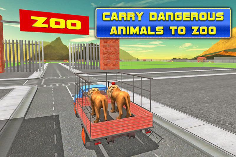 运输卡车：动物园里的动物_截图_4