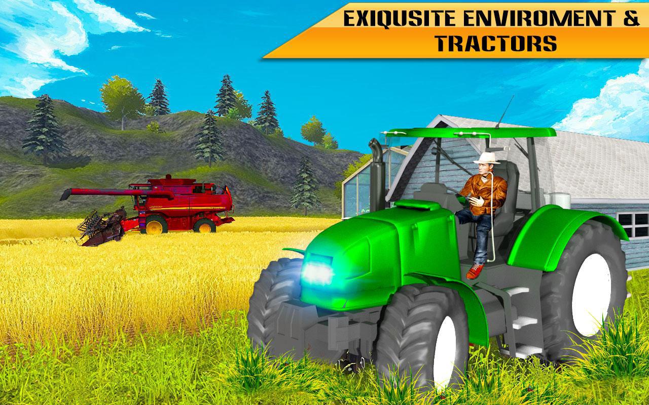 Tractor Games Thresher Simulator 2019 Sim New Game_截图_6