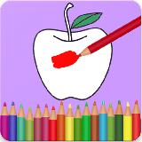 Fruits Vegetables Coloring Book