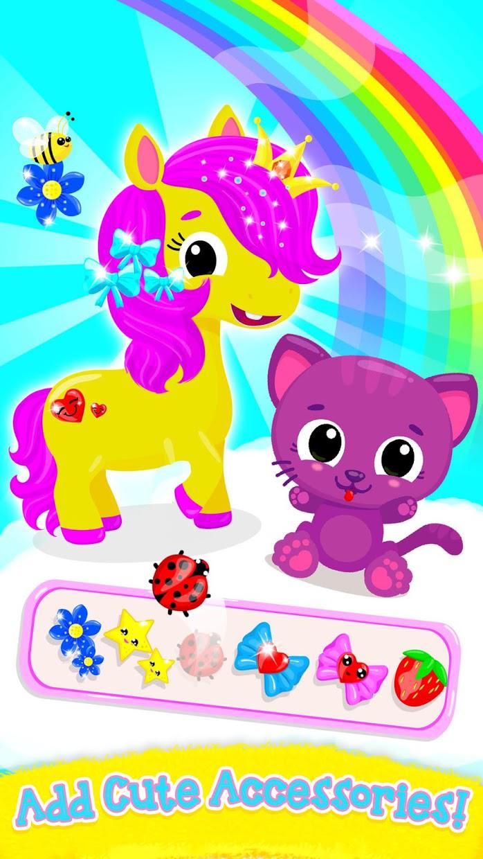 Cute & Tiny Horses - Baby Pony Care & Hair Salon_截图_6