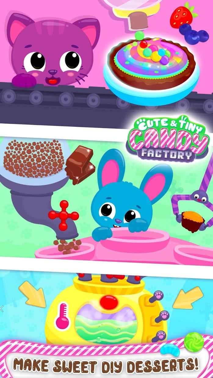 Cute & Tiny Candy Factory - Sweet Dessert Maker_游戏简介_图3