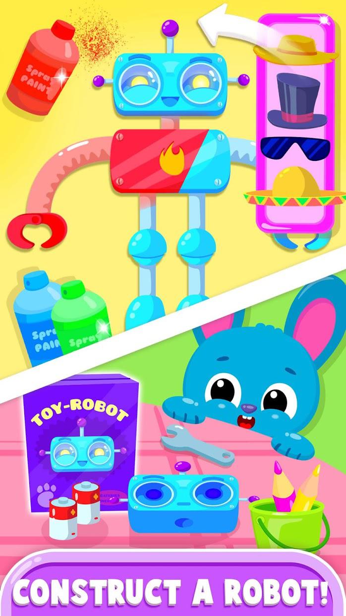 Cute & Tiny Toys - Doll, Dino, Car, Bear & Robot_截图_5