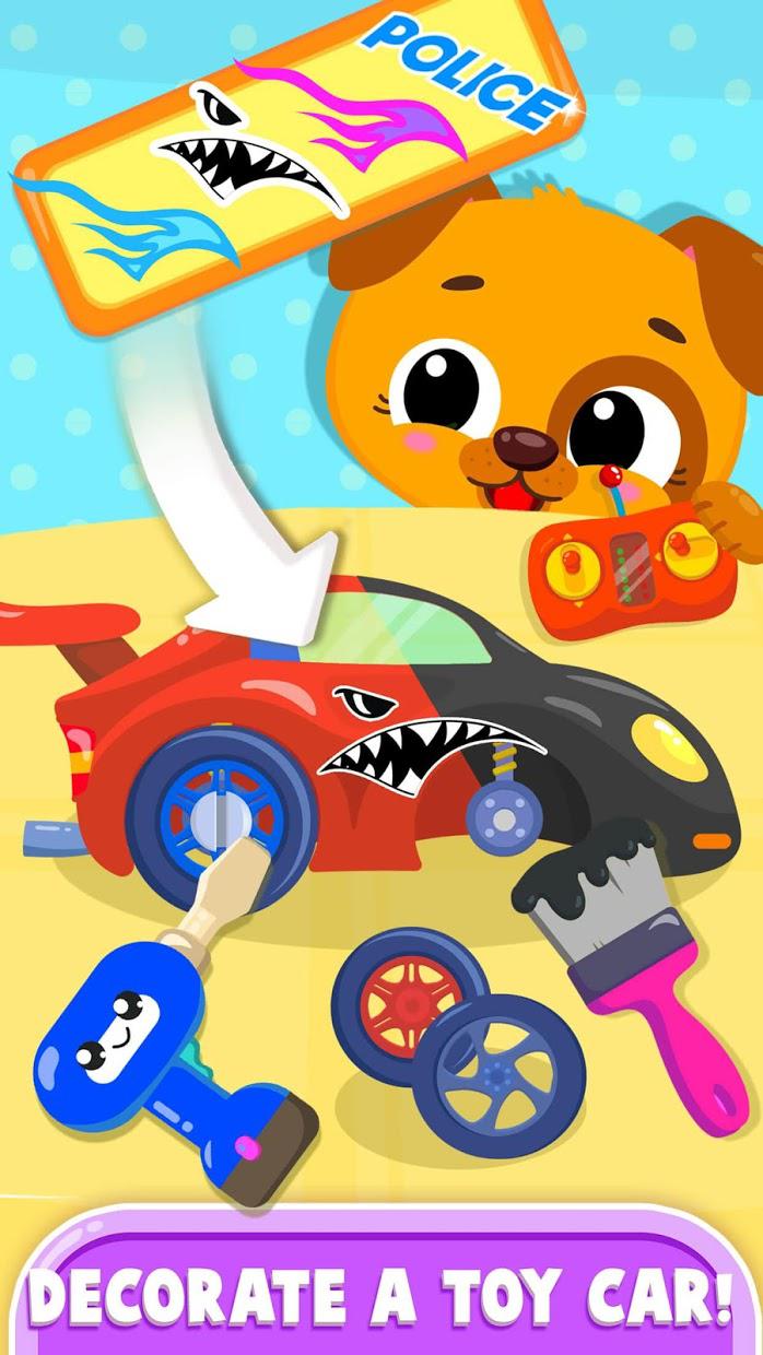 Cute & Tiny Toys - Doll, Dino, Car, Bear & Robot_截图_6