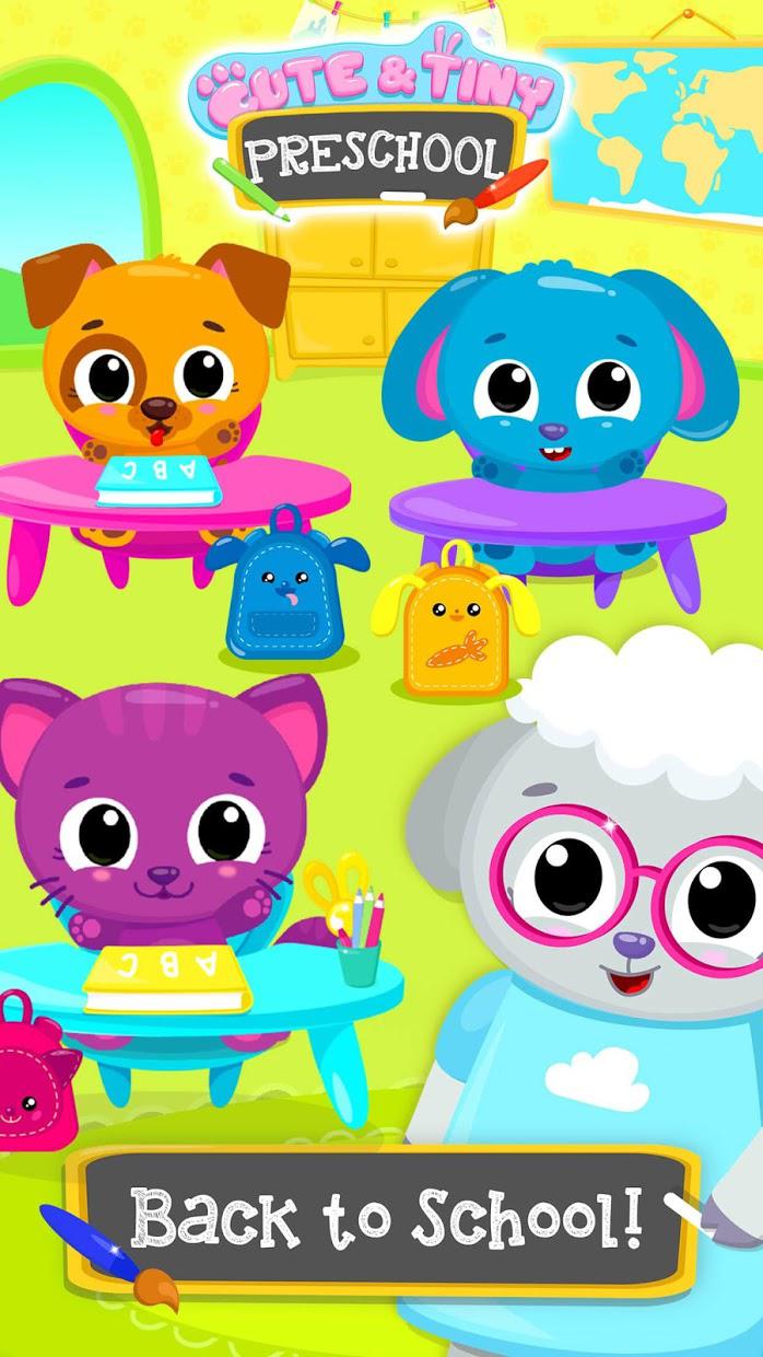 Cute & Tiny Preschool - Learning With Baby Pets
