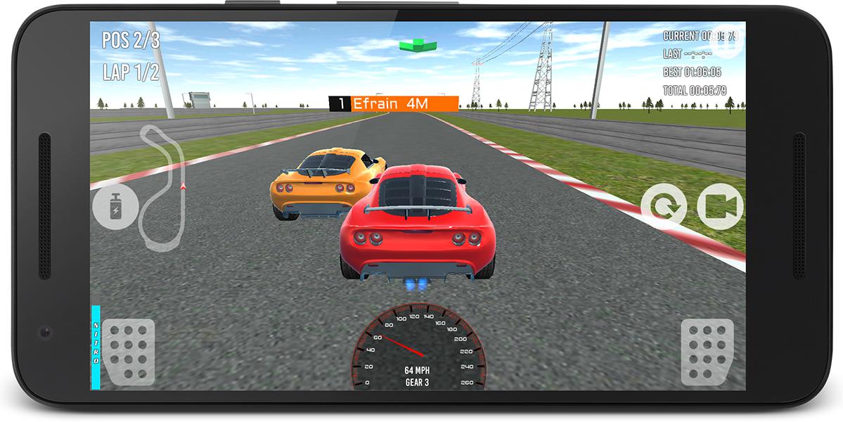 Race in car 3D_截图_2