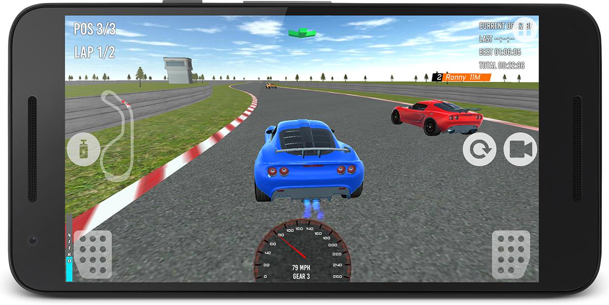 Race in car 3D_截图_3