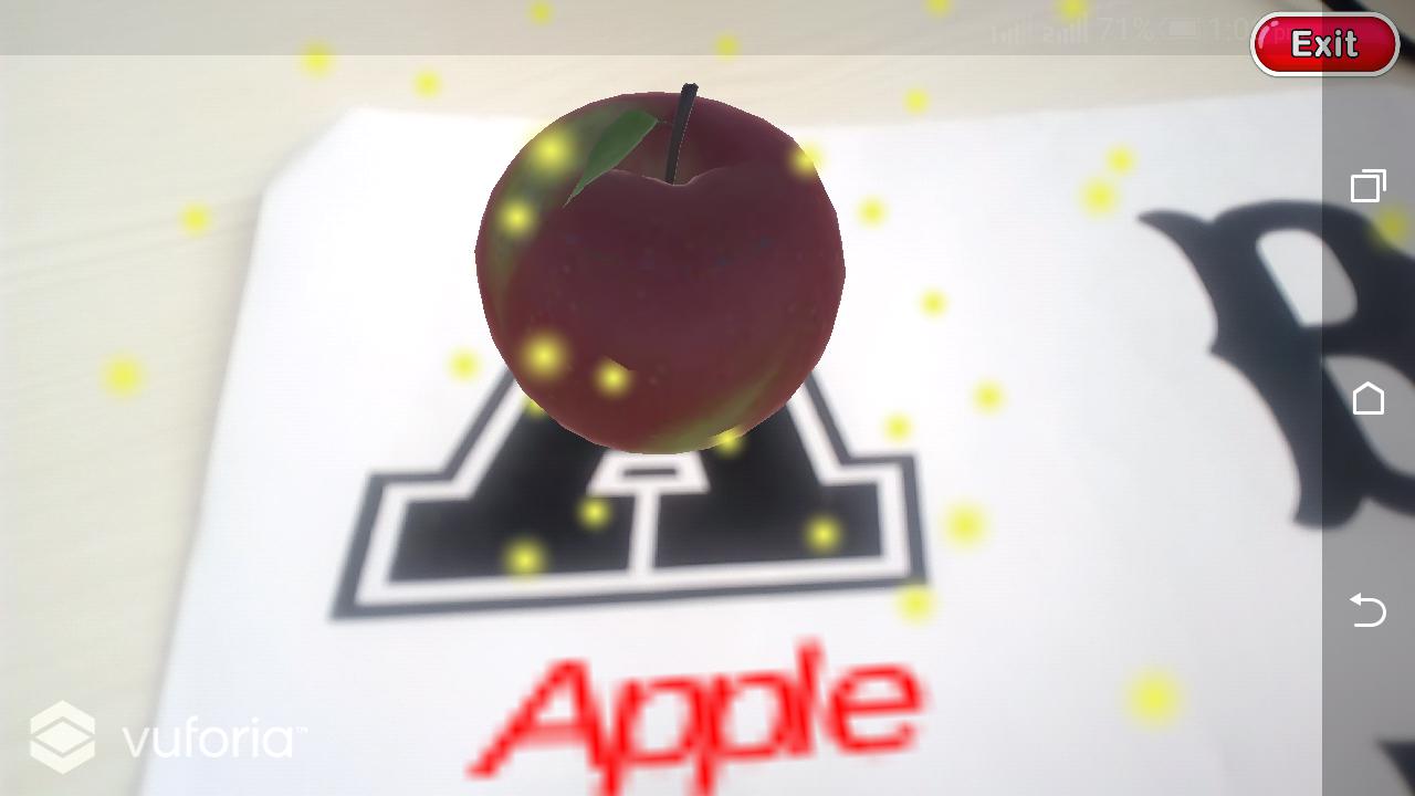 Augmented Reality (AR) Kids Alphabet Learning App_截图_3