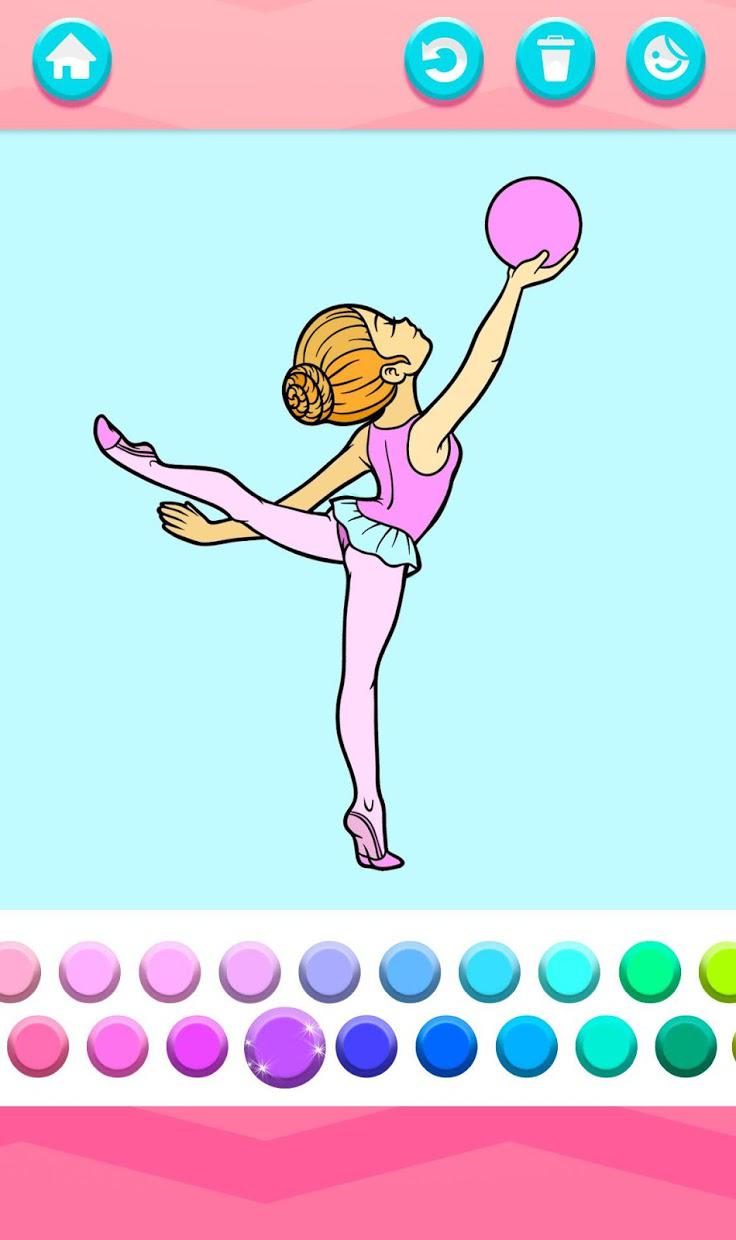 Kids Coloring Book for Girls_游戏简介_图3