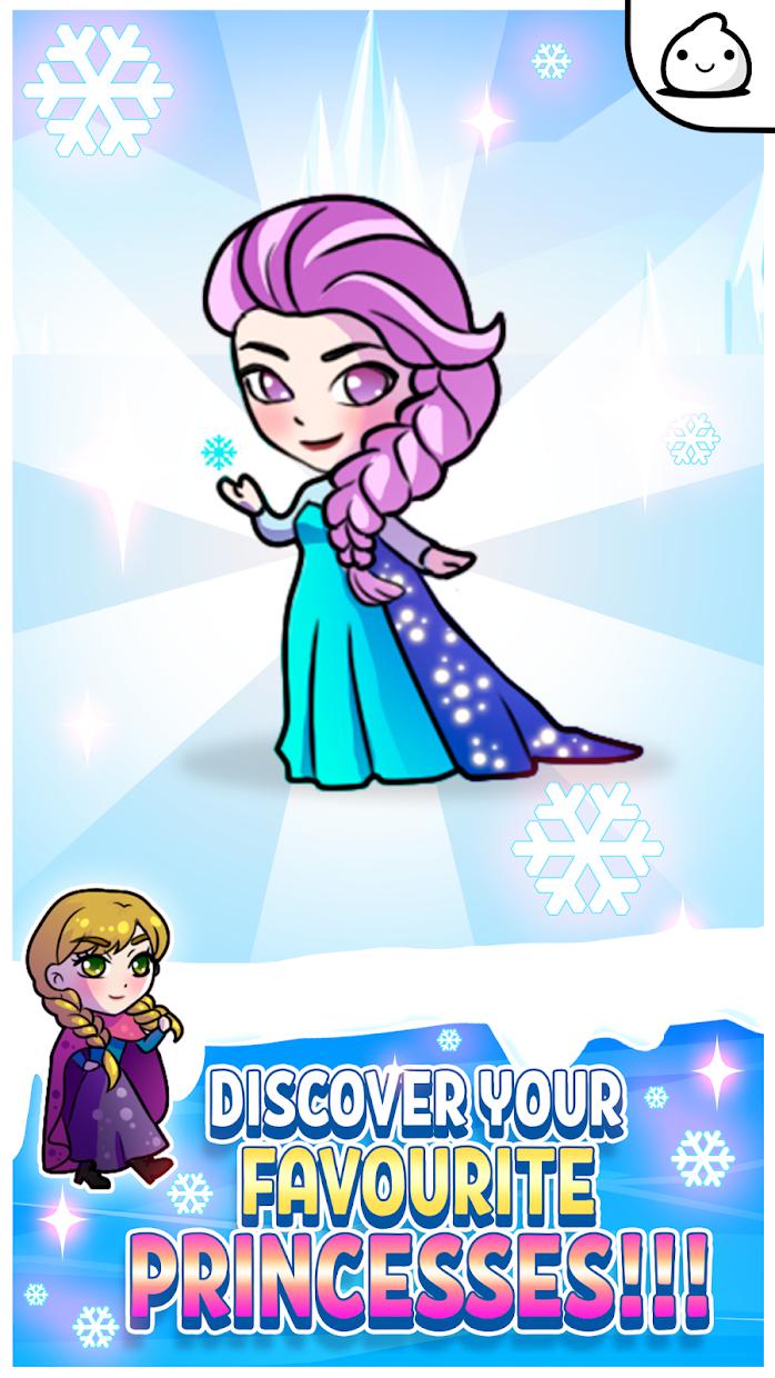 Merge Princess Kawaii Idle Evolution Clicker Game_游戏简介_图2