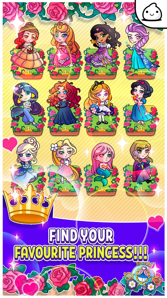 Merge Princess Kawaii Idle Evolution Clicker Game_截图_3