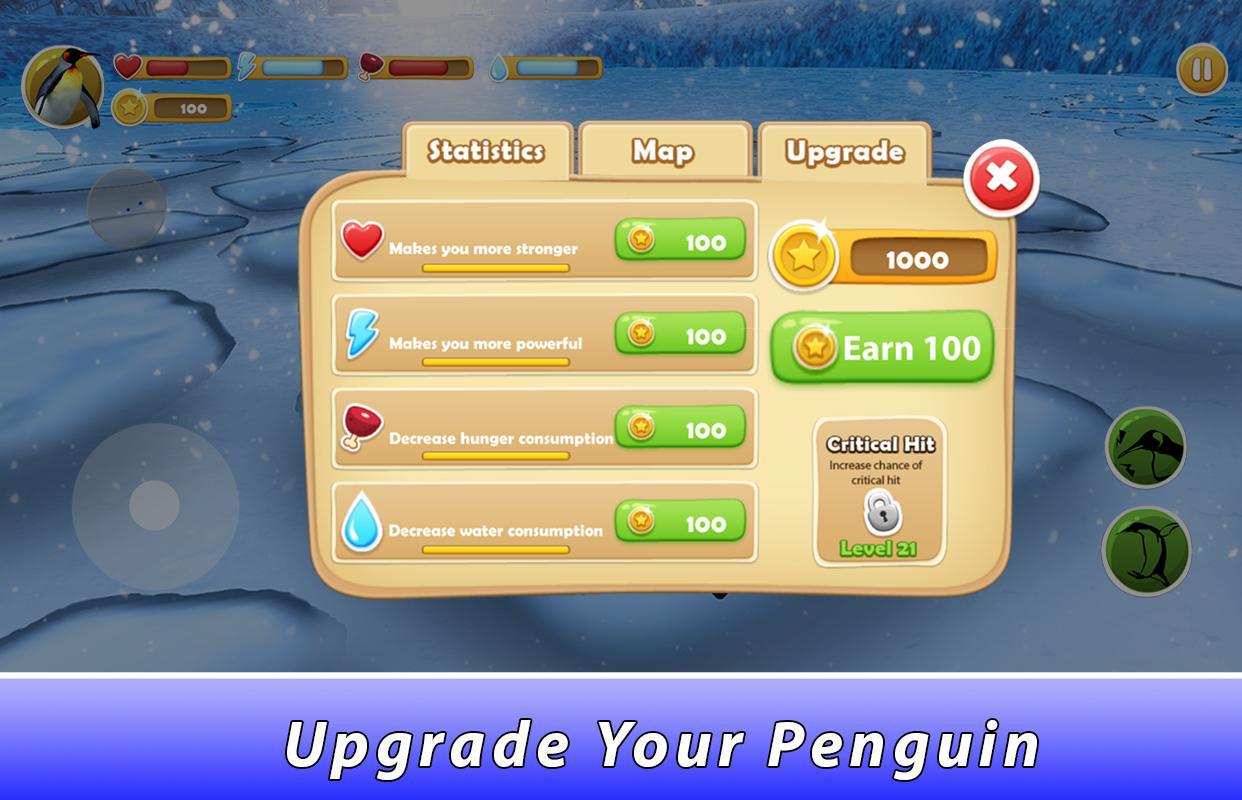 Penguin Family Simulator: Antarctic Quest_截图_4